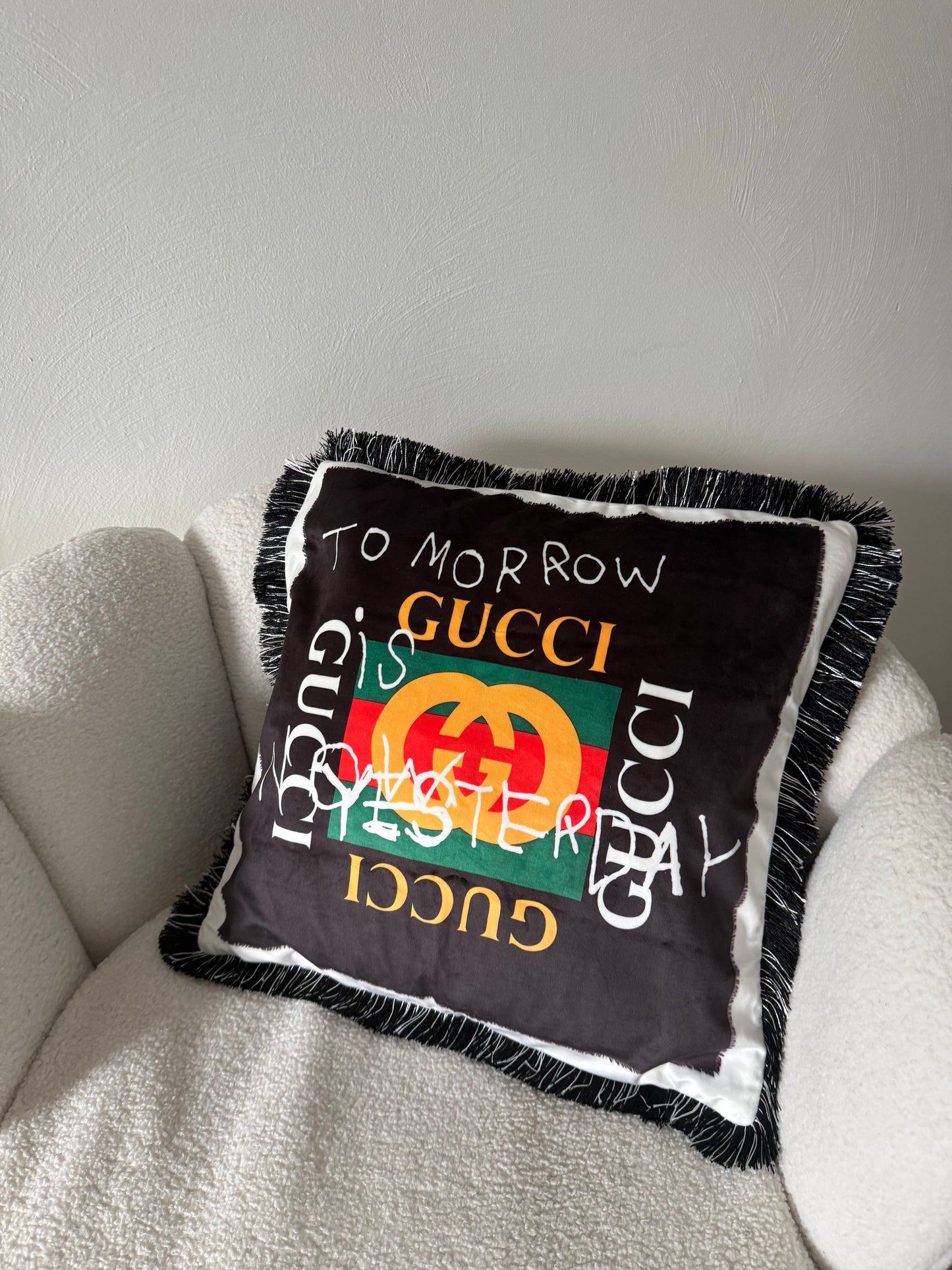 GG print zwart 45 bij 45