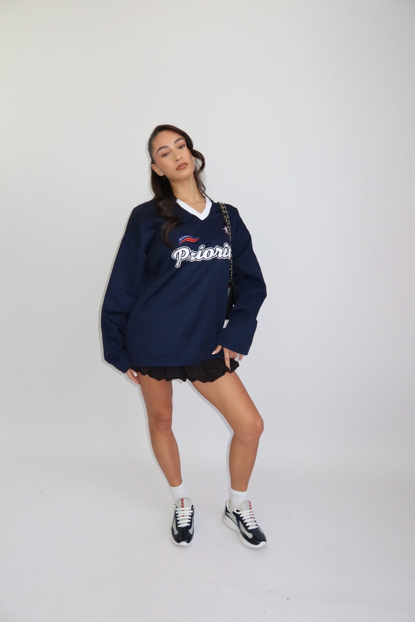 DENIM LONGSLEEVED JERSEY – VINTAGE BLUE