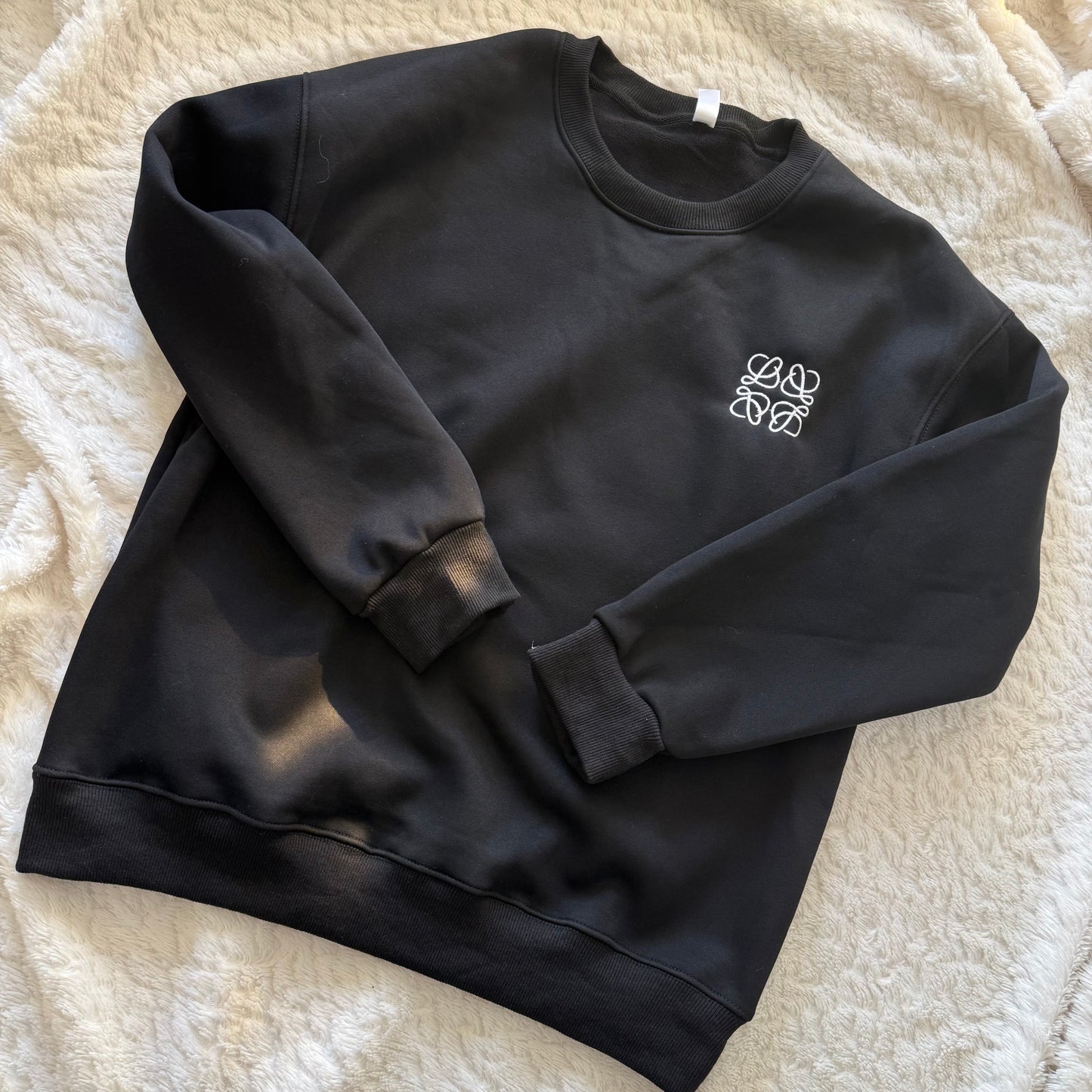 Uni Trui oversized zwart