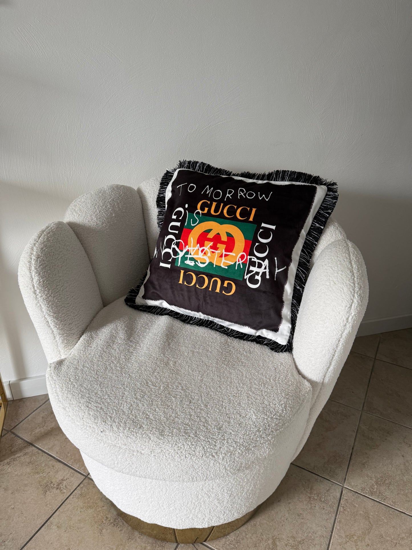 GG print zwart 45 bij 45