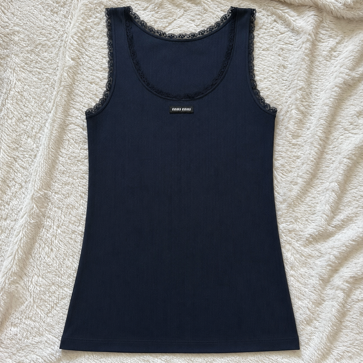 Kanten top navy