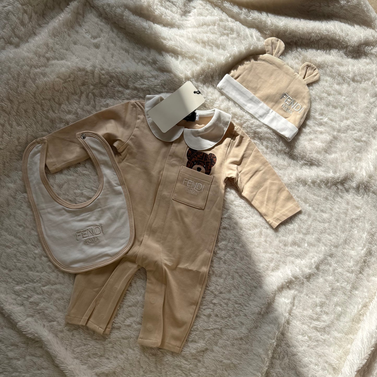 Baby set beige