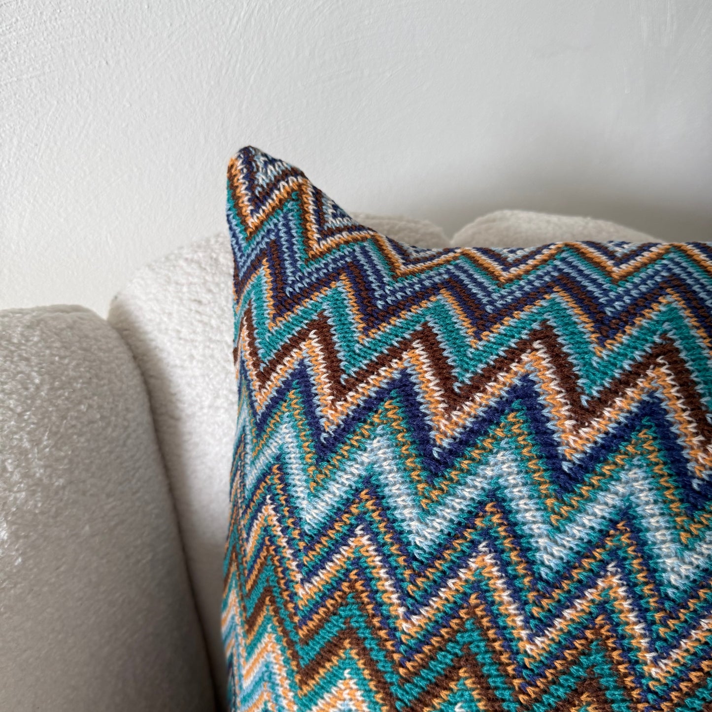 Zigzag kussen 50 bij 50