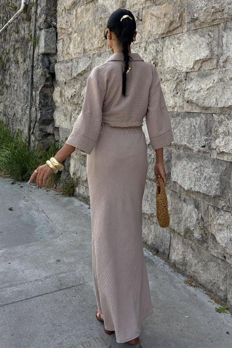 Blouse en rok set