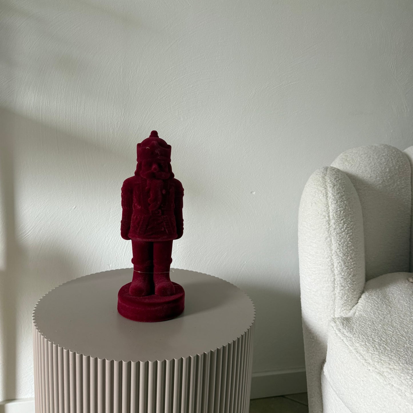 Kerstman 31 cm rood