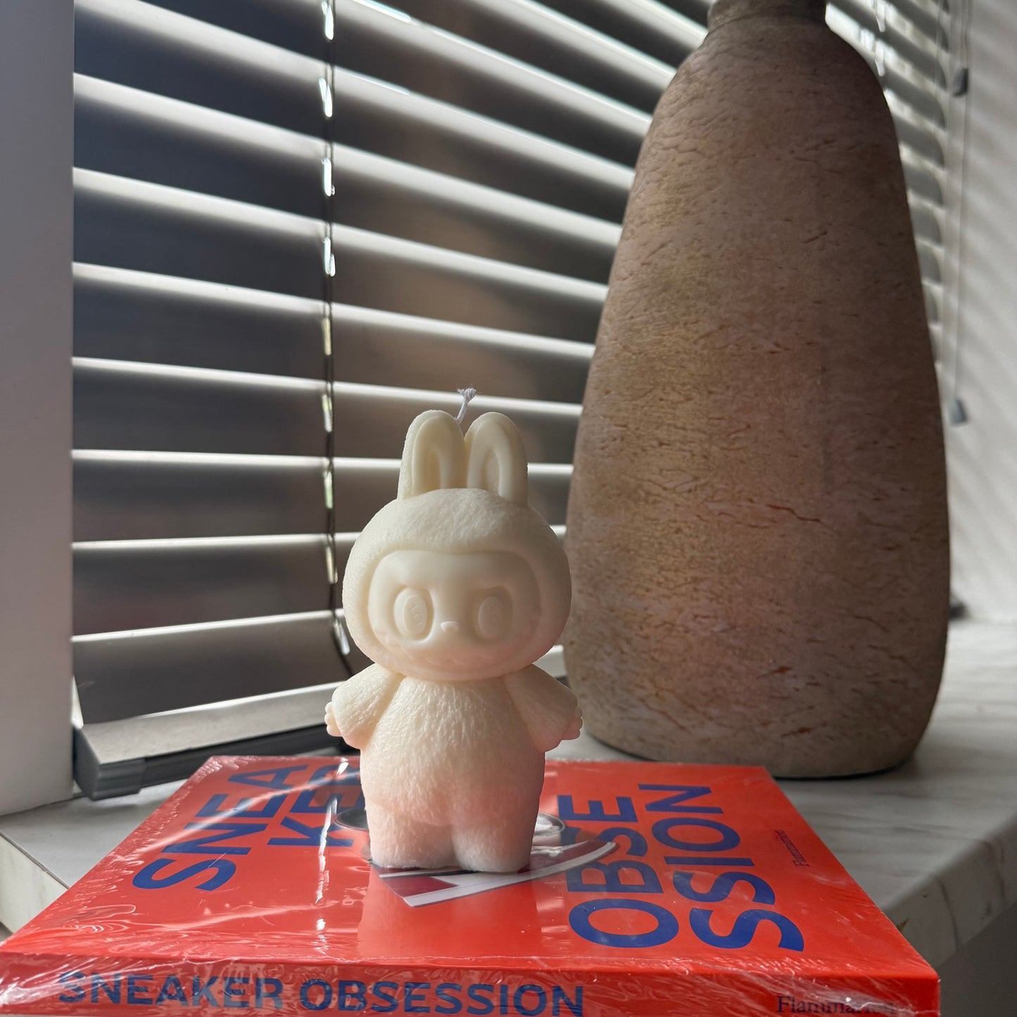 L decorative candle 15cm high