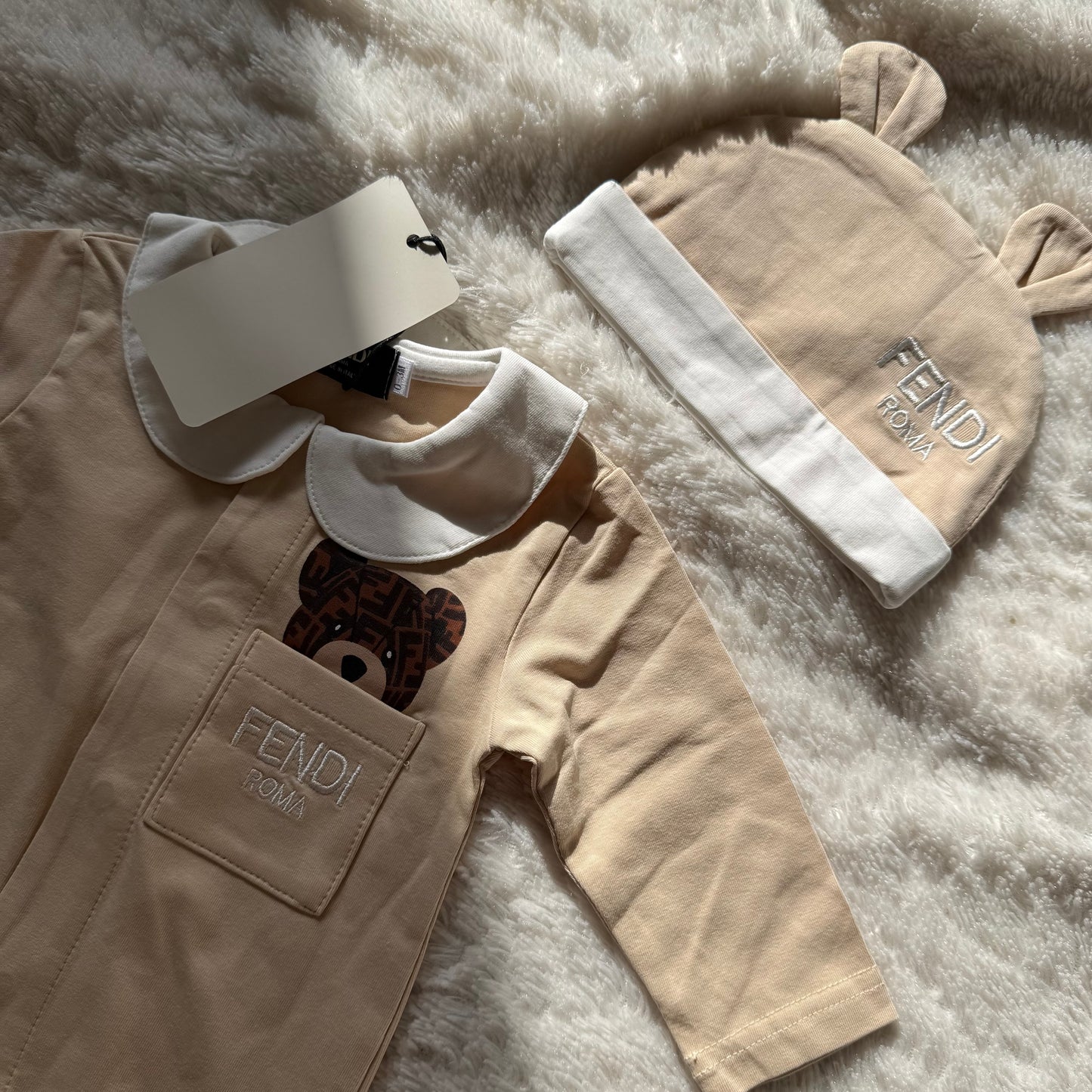 Baby set beige