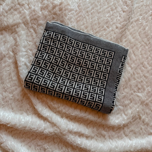 Babydeken 80 bij 100 cm zwart