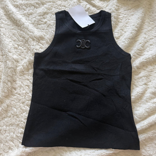 Zwarte top
