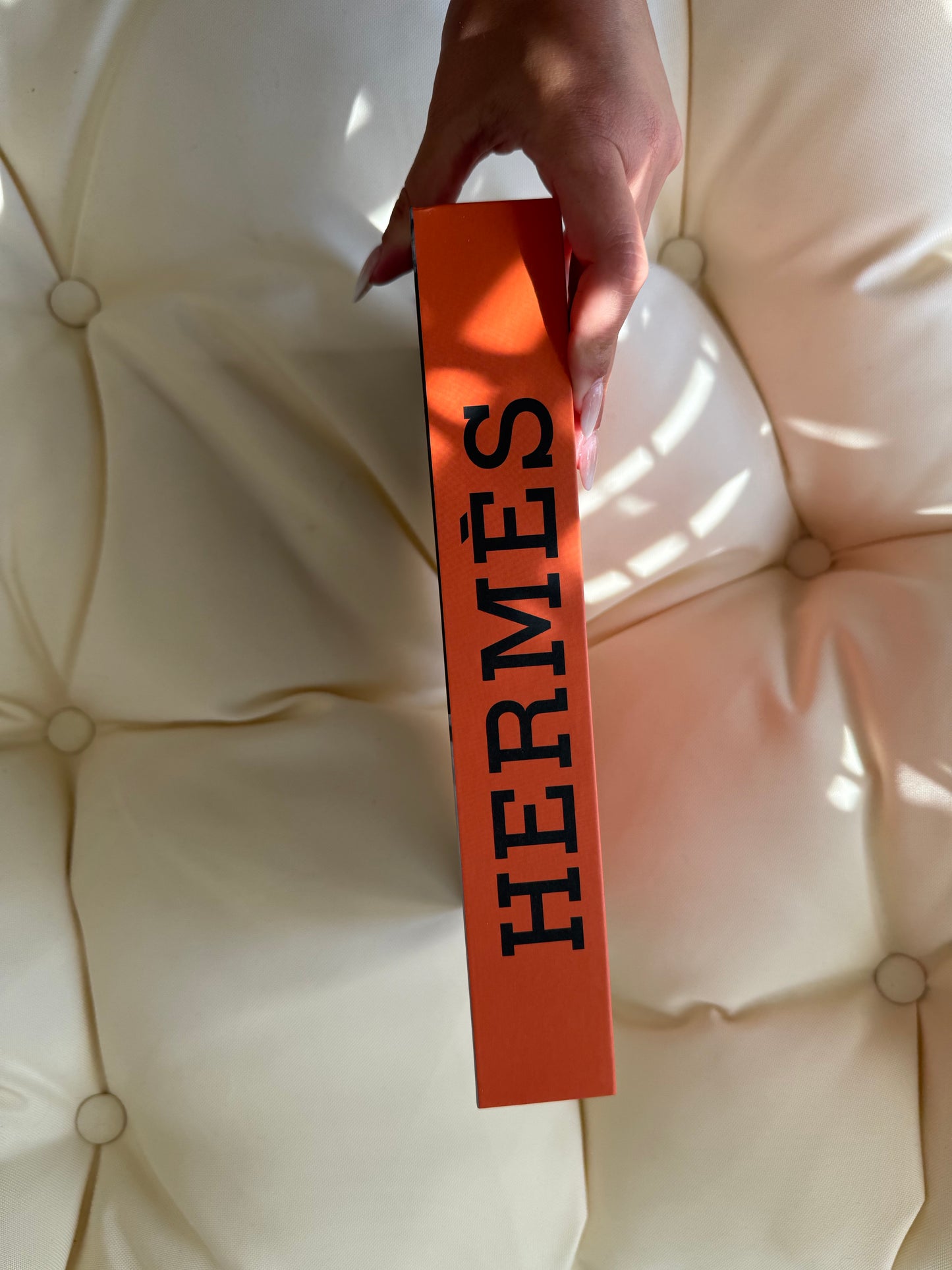 Opbergdoos boek oranje