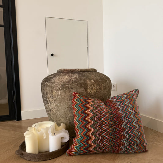 Zigzag 2 kussen 50 bij 50