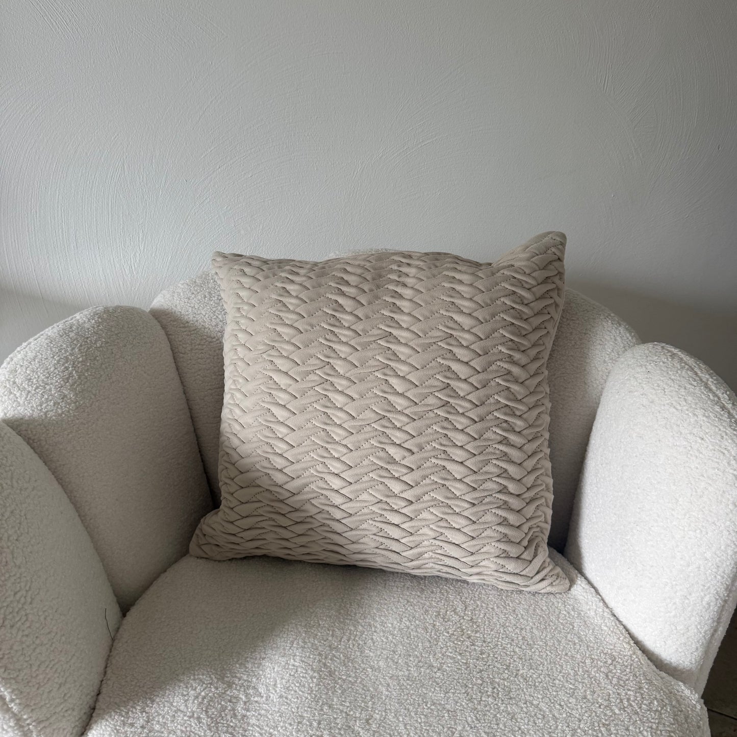 Beige kussen