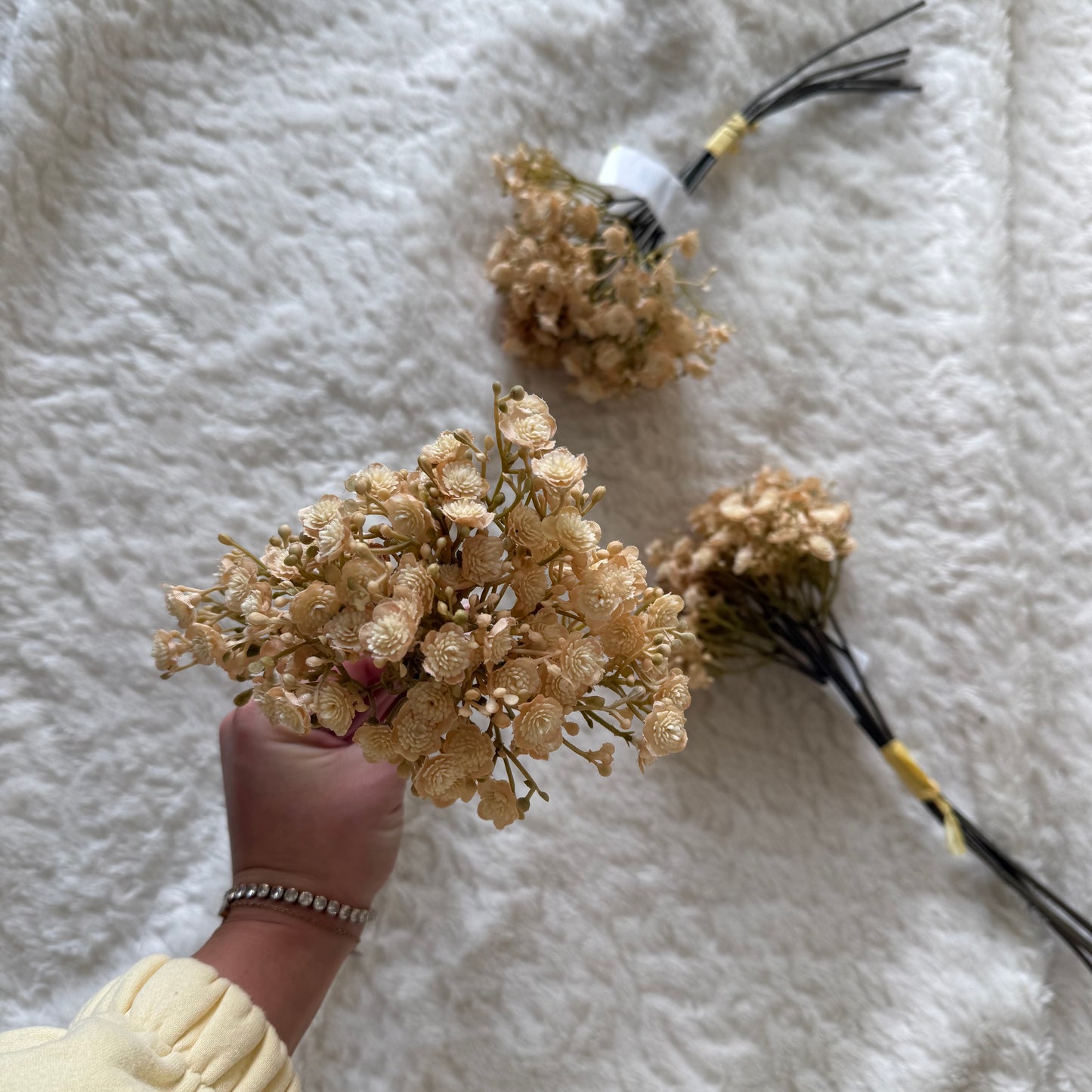 Gypsophilia beige 28 cm