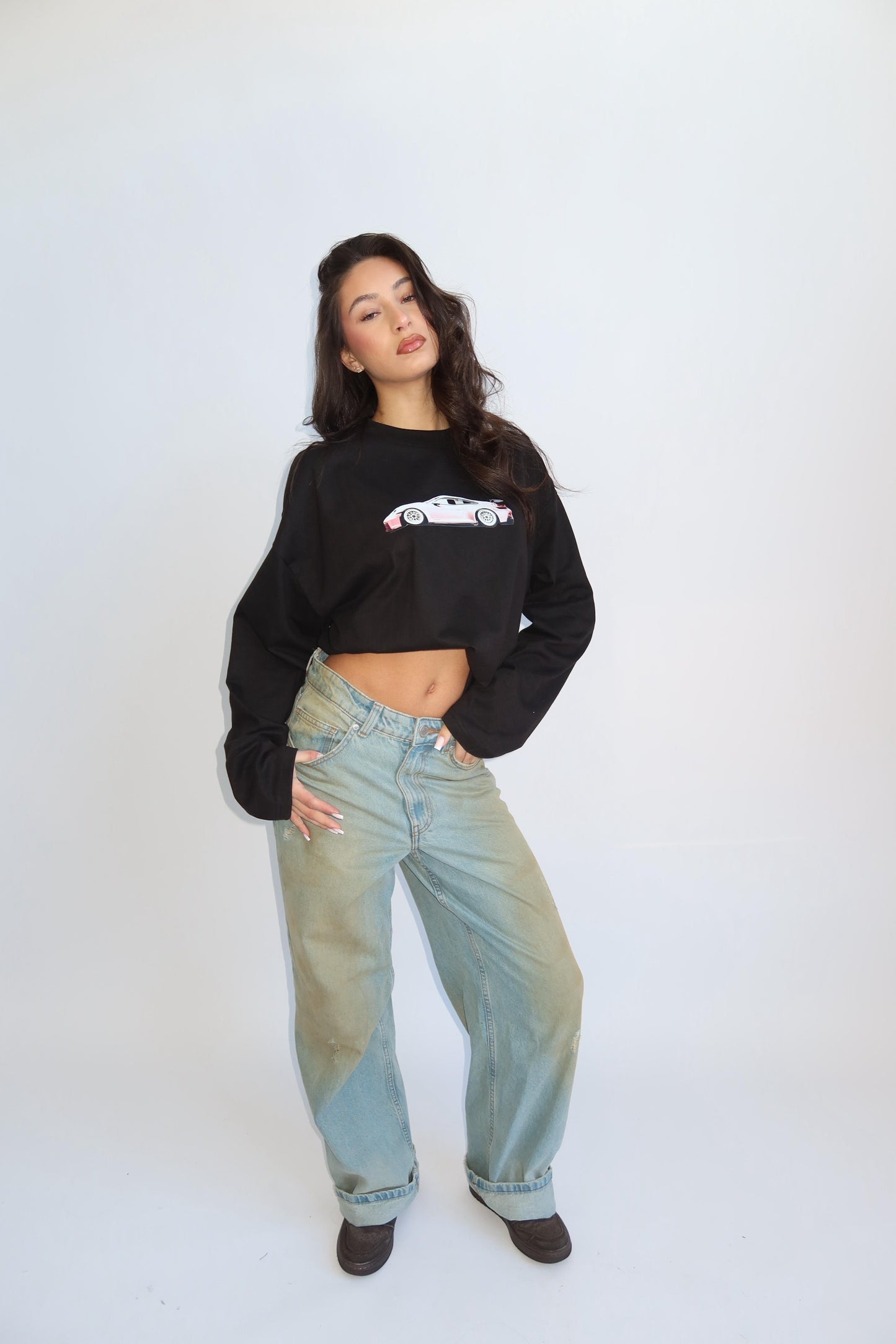 Longsleeve dream zwart