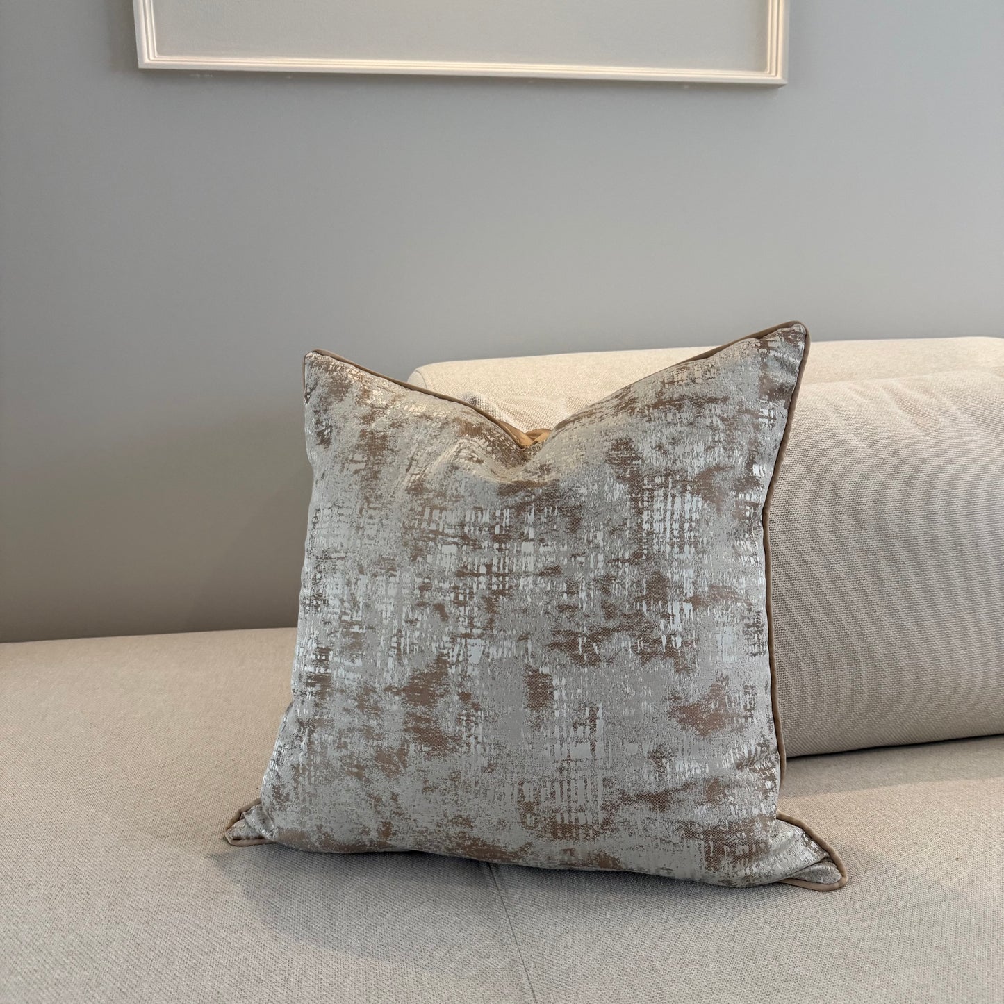Luxury cushion 45 by 45 cm