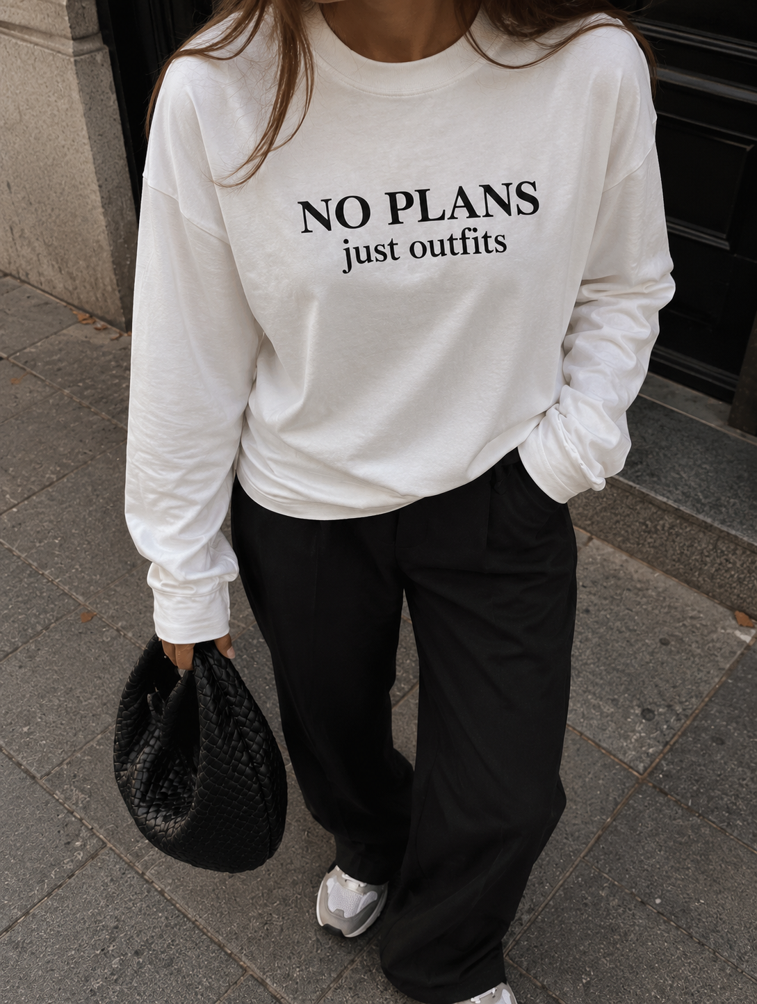 NO PLANS just outfits longsleeve