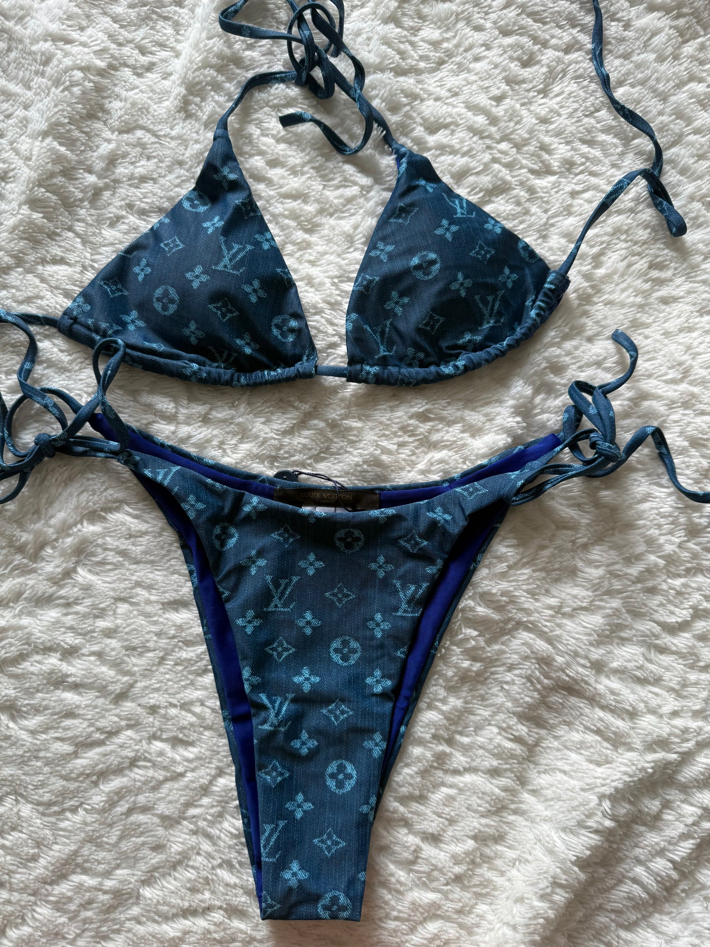 Bikini blauw