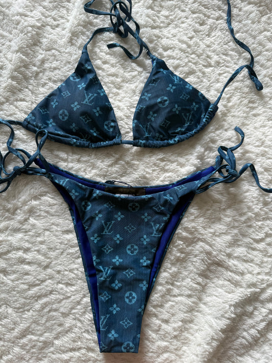 Bikini blauw