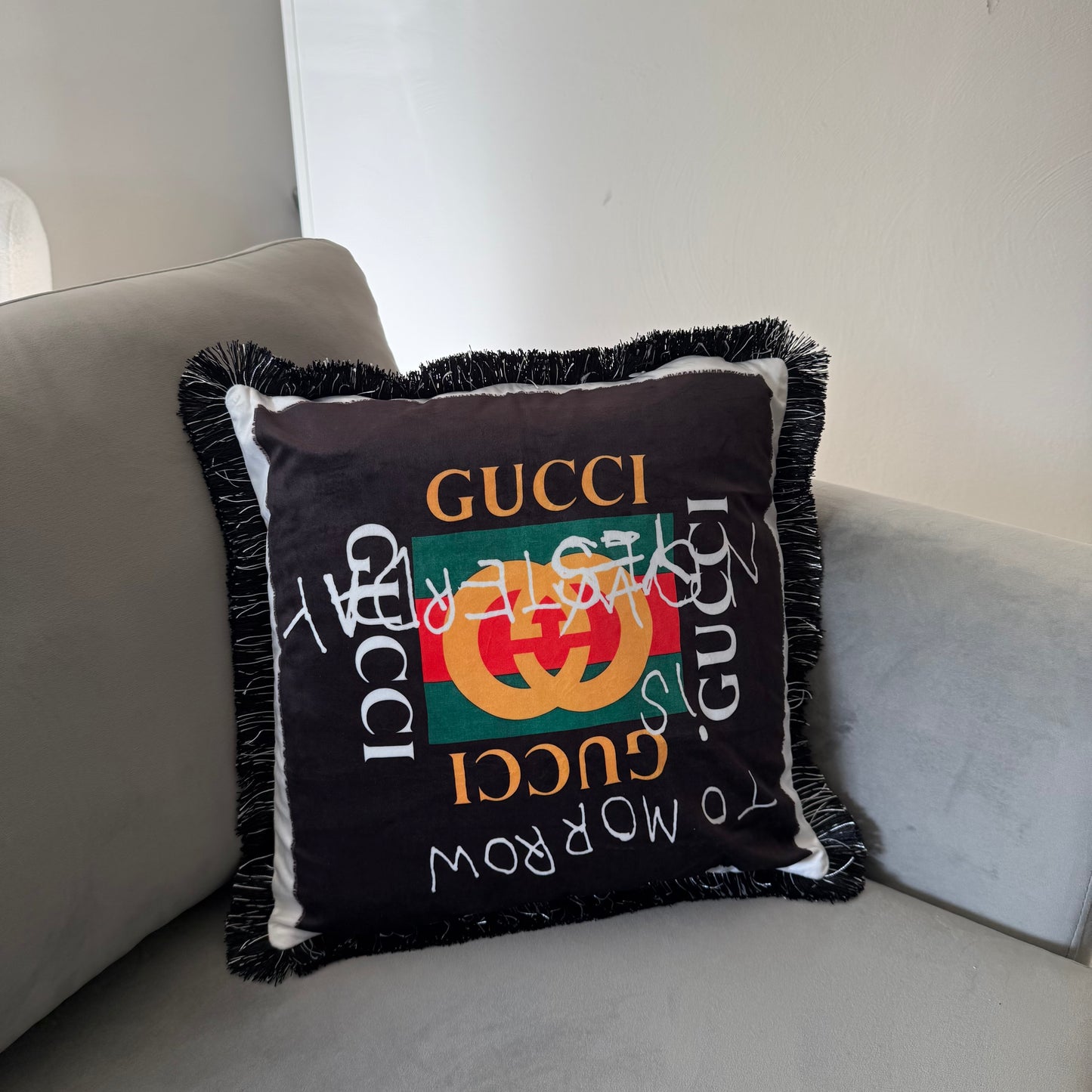 GG print zwart 45 bij 45