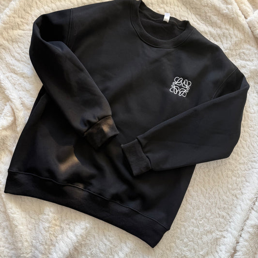 Uni Trui oversized zwart