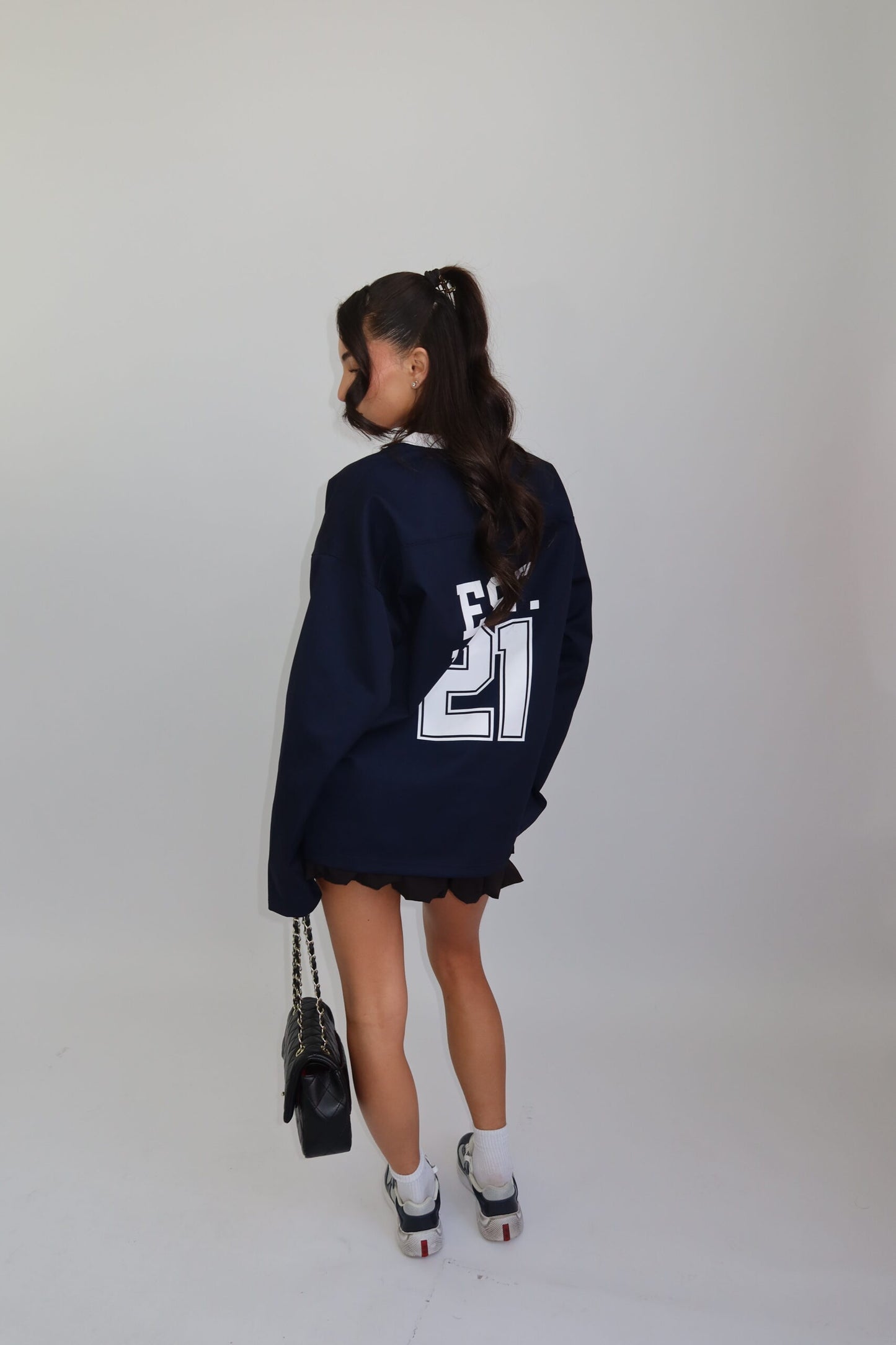 DENIM LONGSLEEVED JERSEY – VINTAGE BLUE