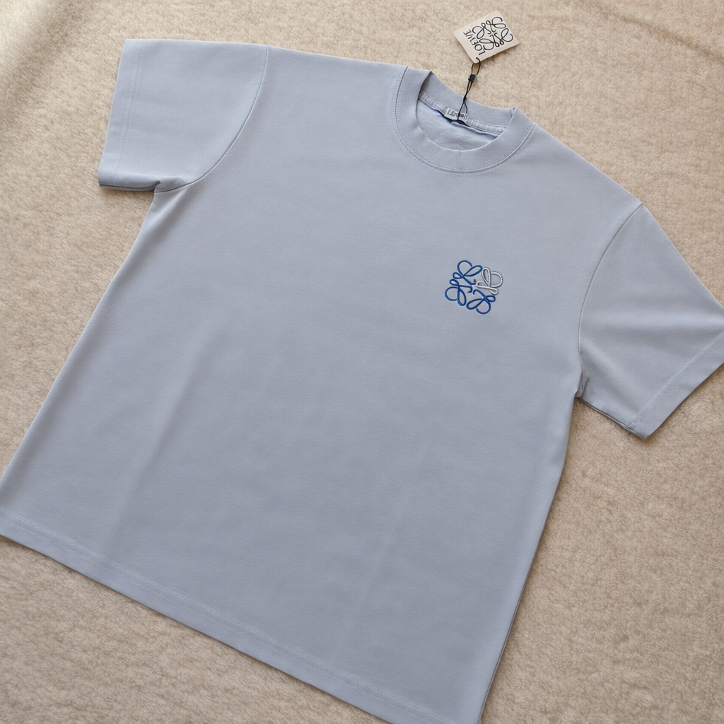 Unisex-T-Shirt, blau, Oversize