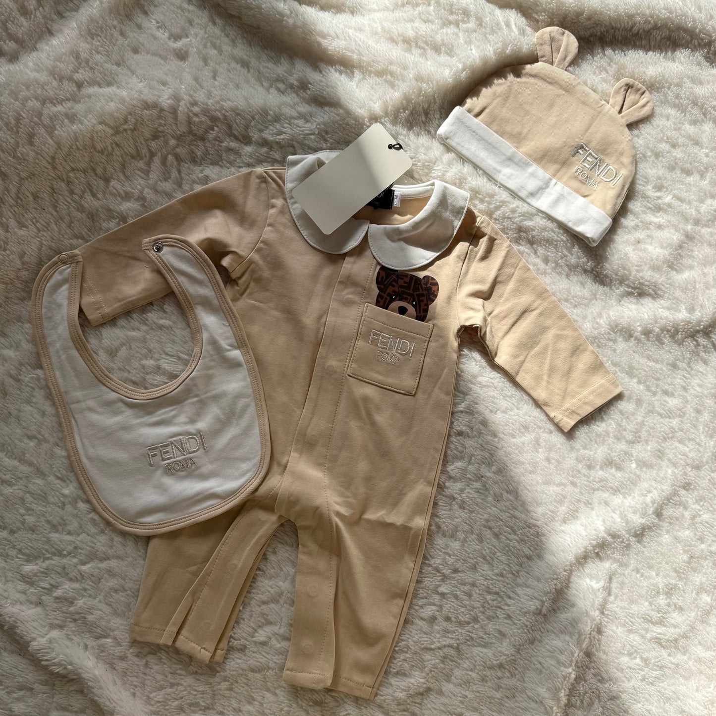 Baby set beige