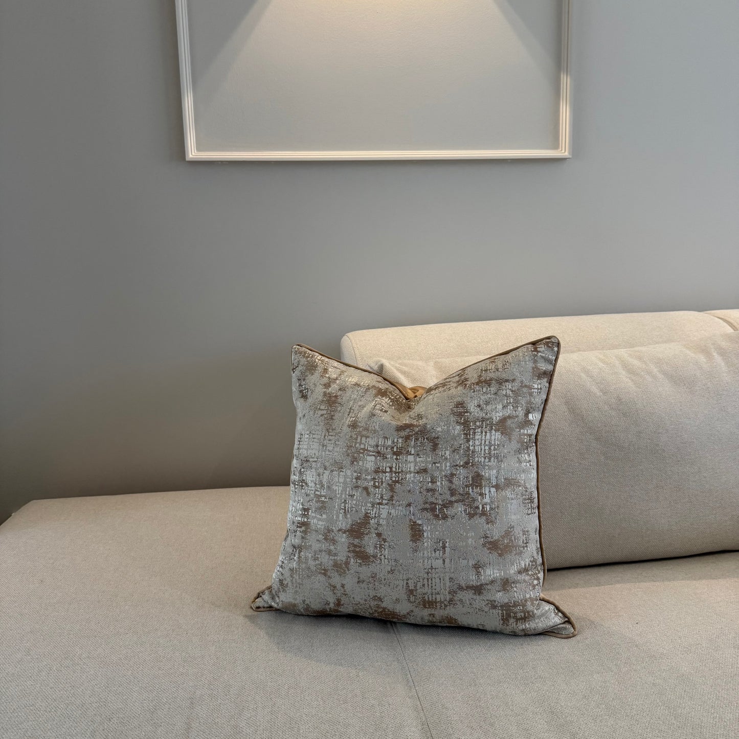 Luxury cushion 45 by 45 cm