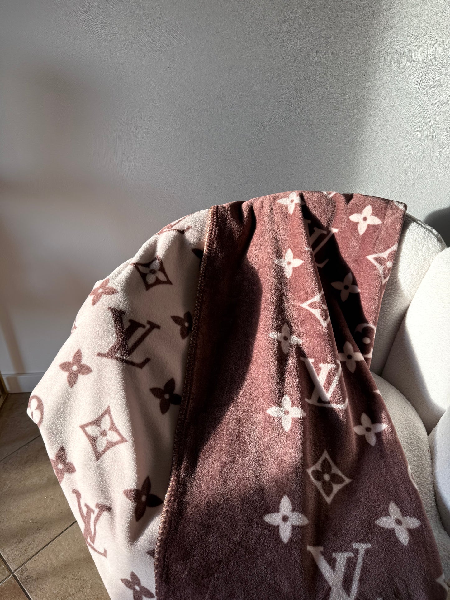 PRE order Zachte deken bruin 150 bij 200