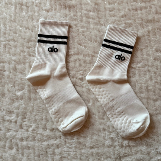 Gripsokken wit