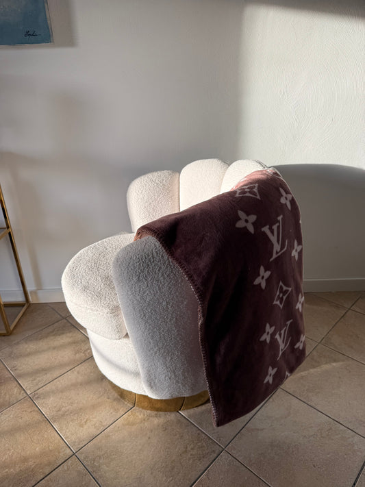 PRE order Zachte deken bruin 150 bij 200