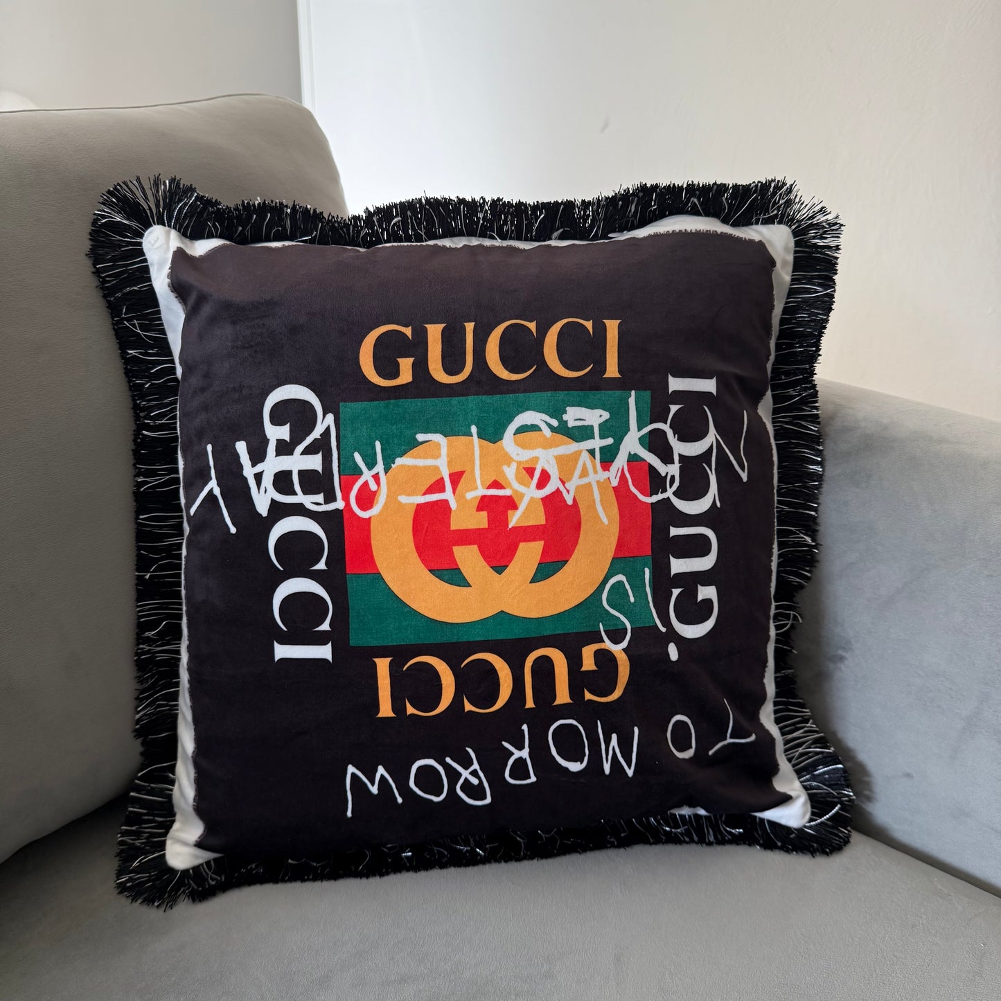GG print zwart 45 bij 45