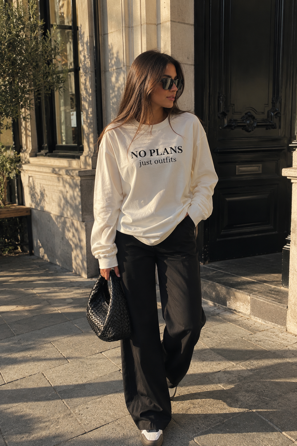 NO PLANS just outfits longsleeve