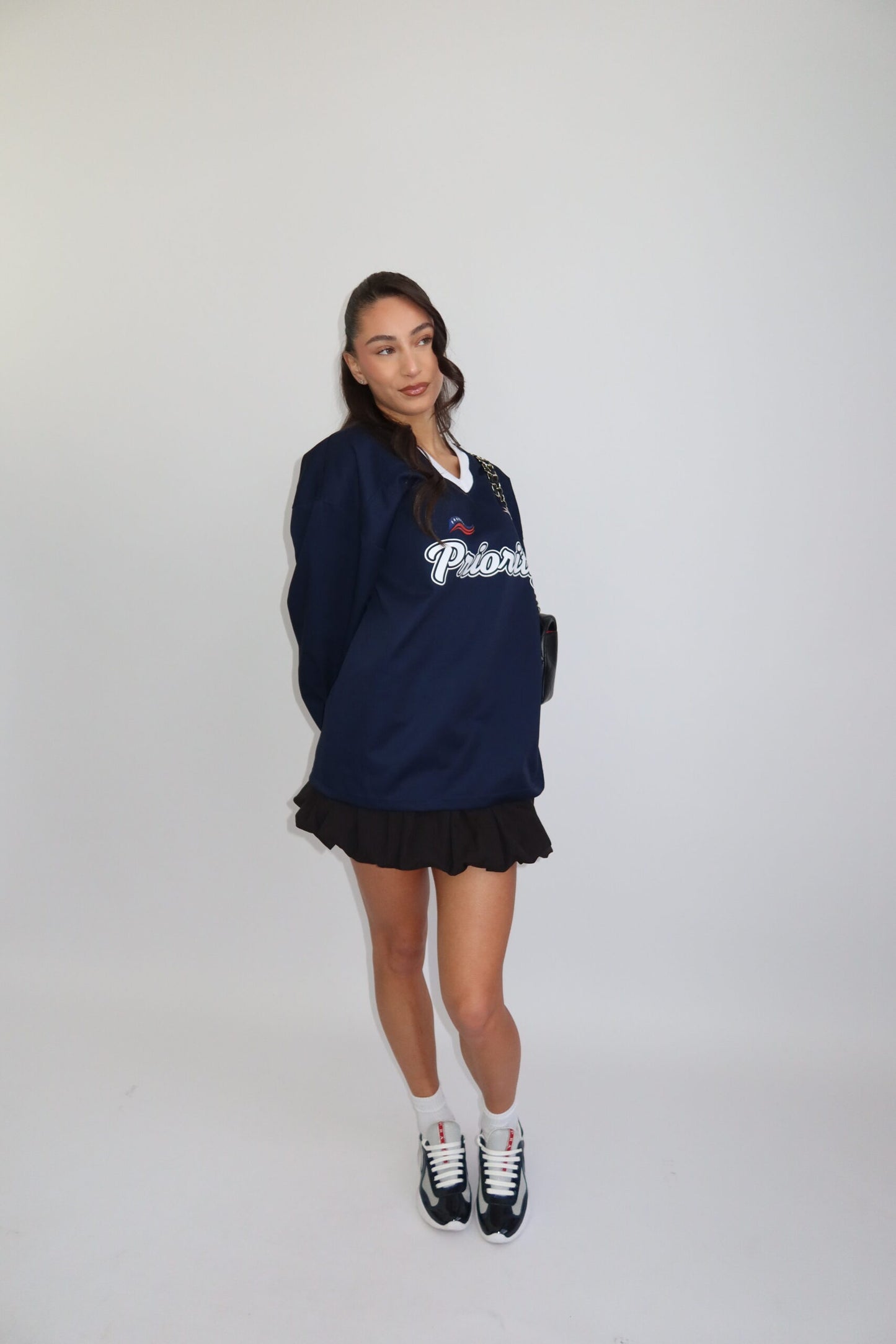 DENIM LONGSLEEVED JERSEY – VINTAGE BLUE