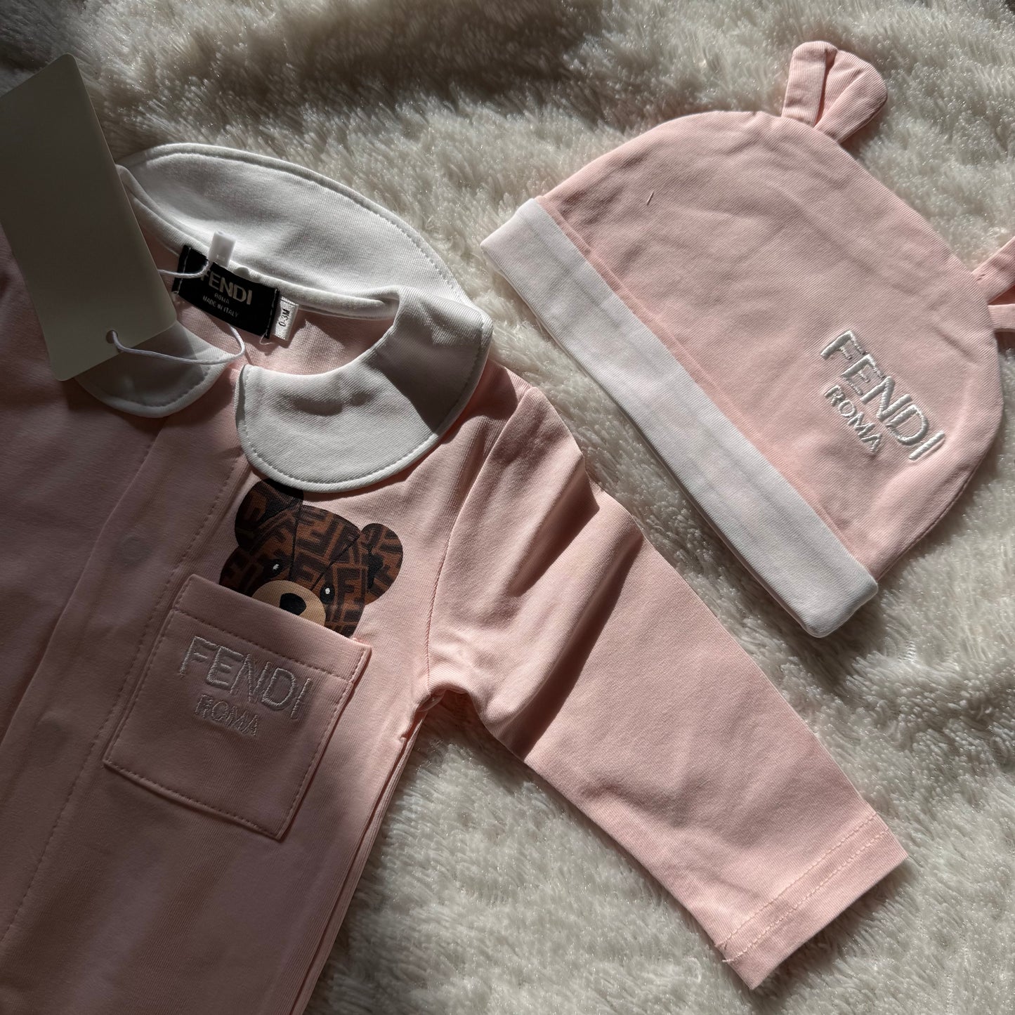Baby set roze